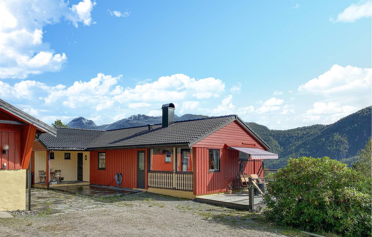Ferienhaus für 5 Personen mit Terrasse in Flora