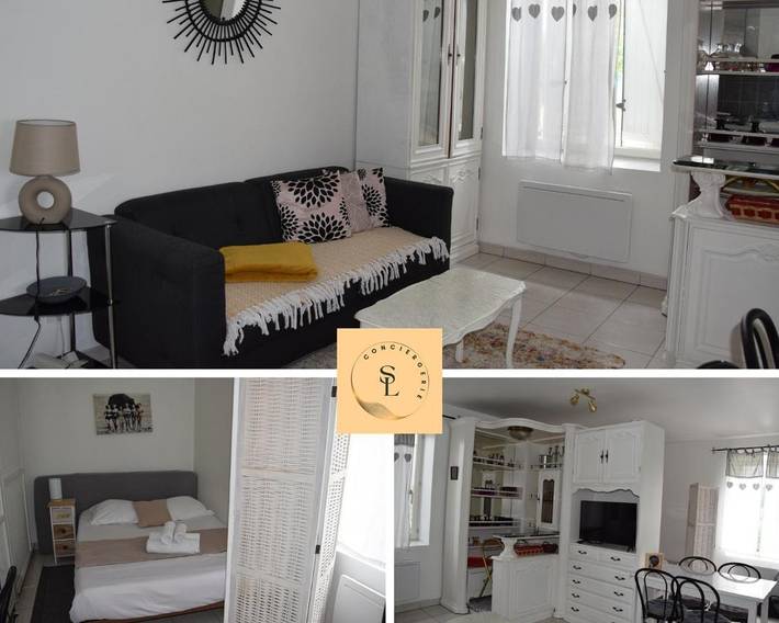 Appartement de vacances pour 3 personnes, avec Terrasse et Jardin à Saint-Priest