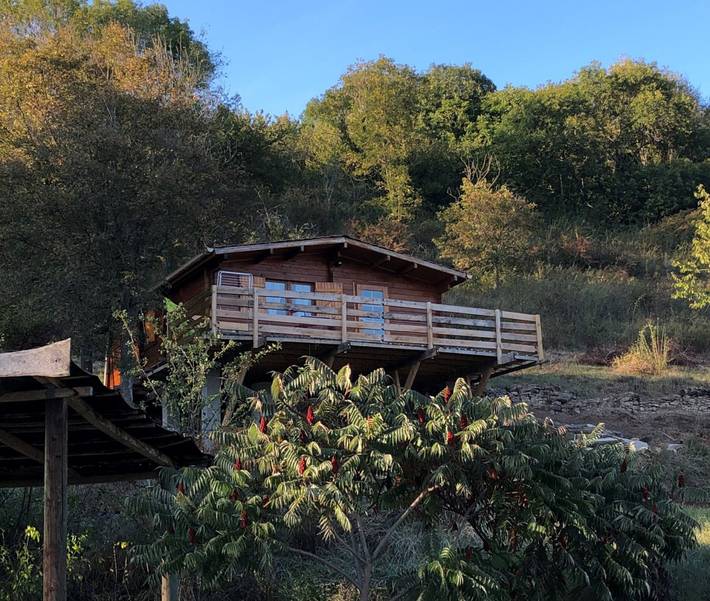 Chalet pour 6 personnes, avec jardin et terrasse