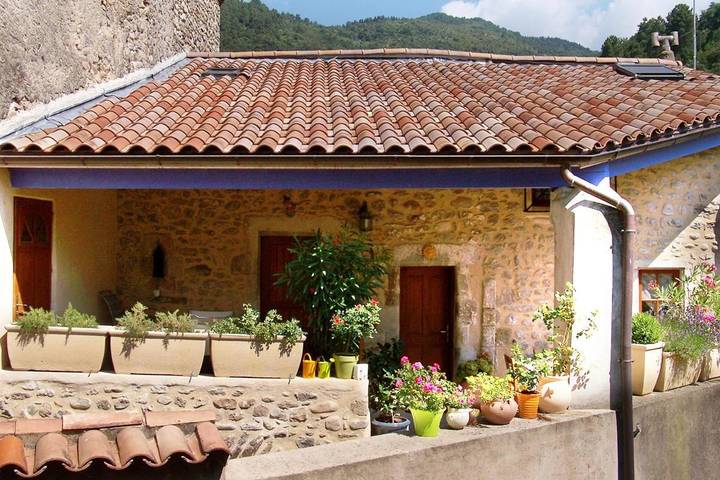 Maison de vacances pour 4 personnes, avec Jacuzzi ainsi que Terrasse et Vue