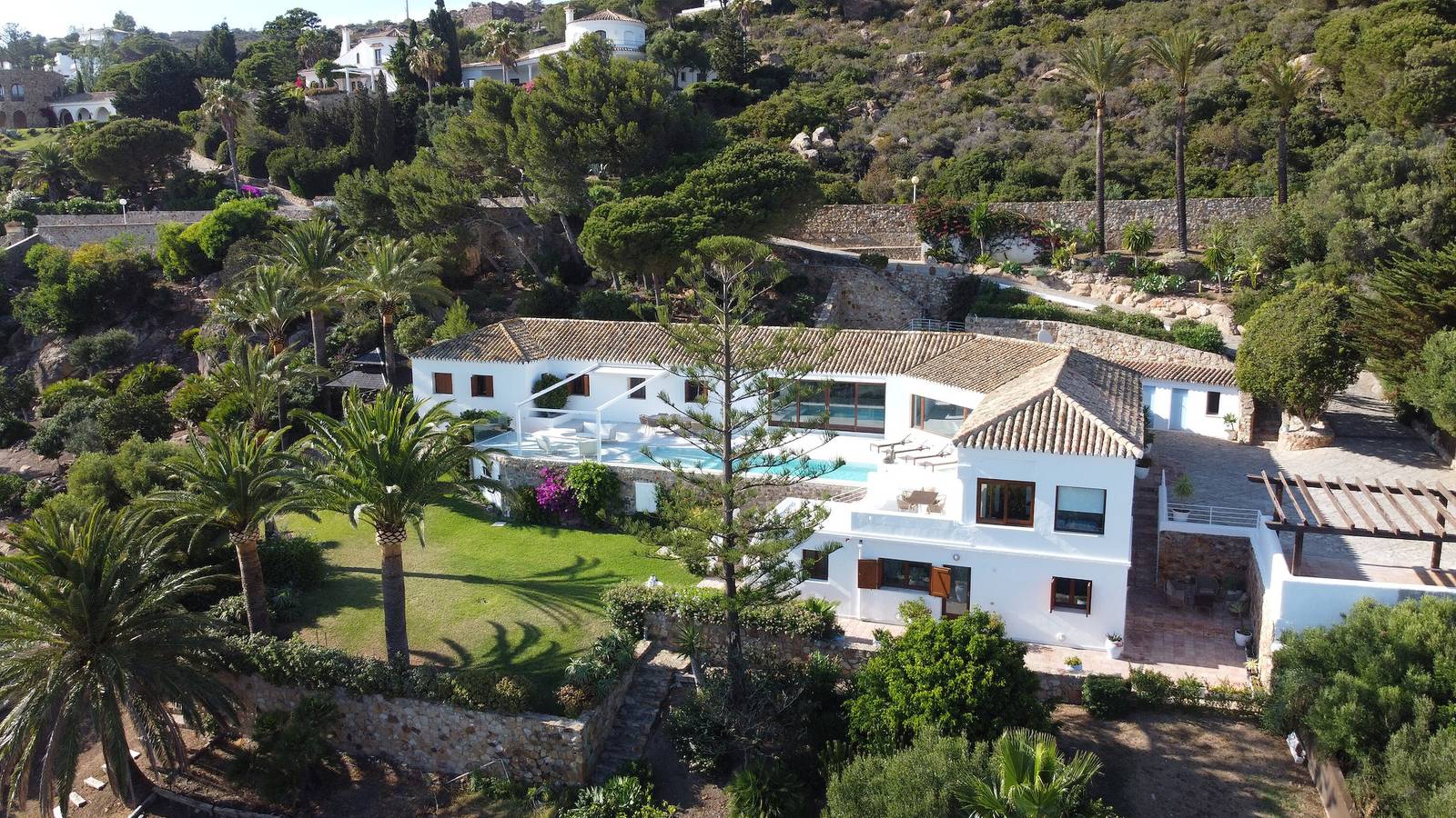 Villa 'Thecube' con vistas al mar, Wi-Fi y aire acondicionado in Playa de los Alemanes, Tarifa