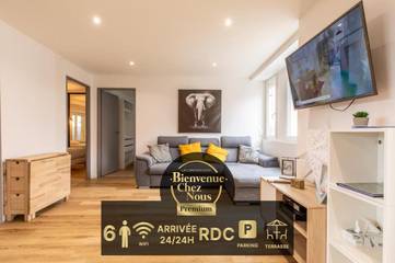 Gîte pour 5 personnes, avec jardin et terrasse, animaux acceptés à Châteaugay