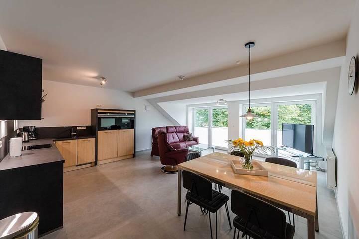 Vakantiewoning voor 2 personen, met balkon in Leer