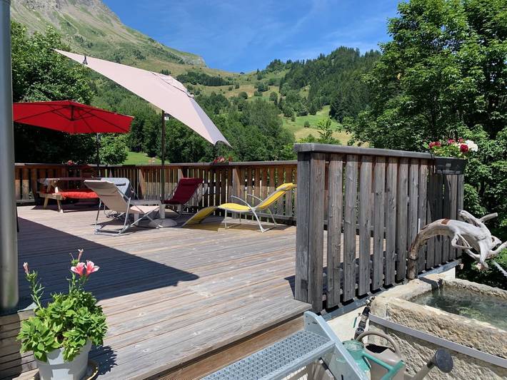 Gîte pour 4 personnes, avec Terrasse à La Giettaz - 2