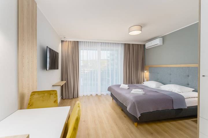 Studio für 3 Personen, mit Pool und Balkon/Terrasse, kinderfreundlich in Międzyzdroje - 2