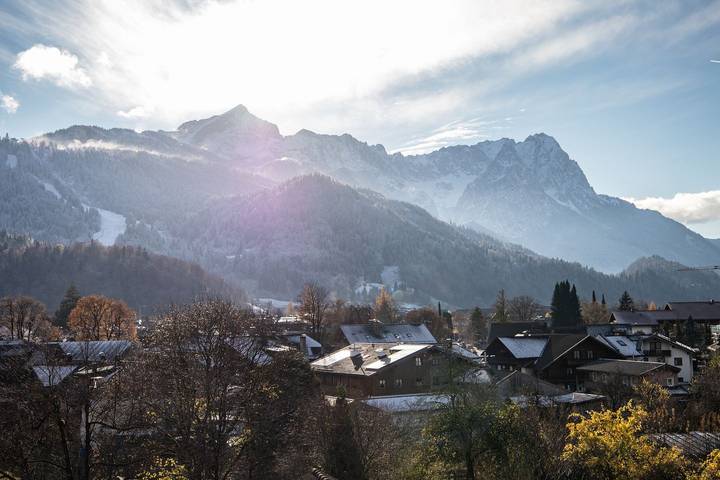 Ganze Wohnung, Ludwig 27 in der Partenkirchner Füßgängerzone in Garmisch-Partenkirchen, Bayerische Alpen