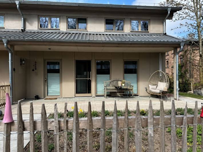 Ferienhaus für 6 Personen, mit Ausblick und Garten