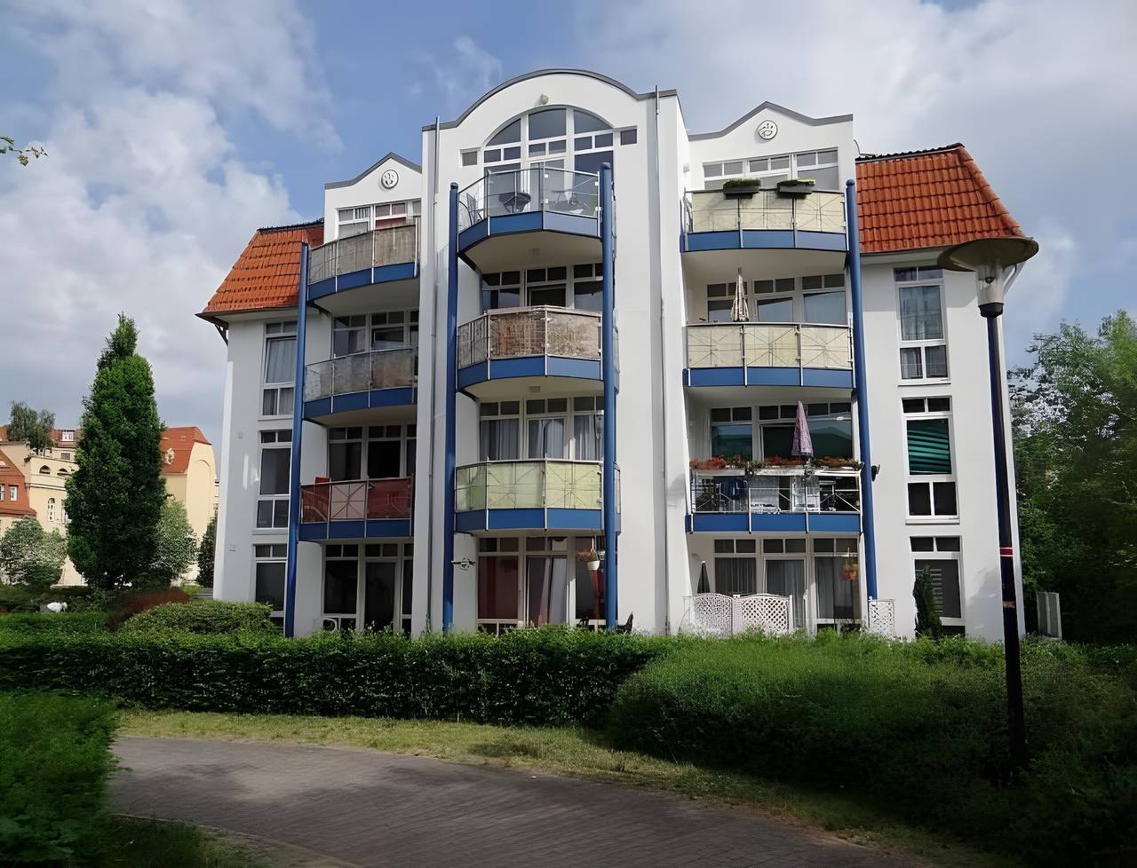Appartamento intero, Elbappartamento Dresden – terrazza privata, vicino all’Elba e alla Neustadt in Pieschen (Dresden), Dresda