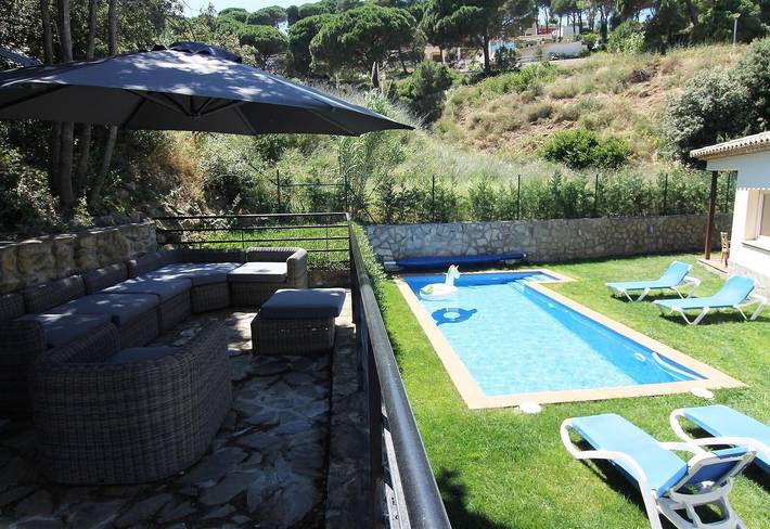 Villa "with Pool Ac and Sea View" with Pool, Garden & Wi-Fi in Begur, Costa Brava