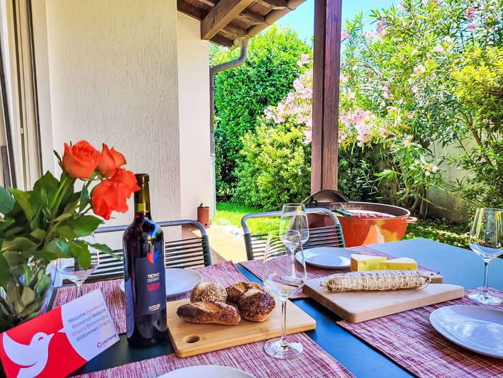 Ferienhaus für 5 Personen, mit Garten in Ascona