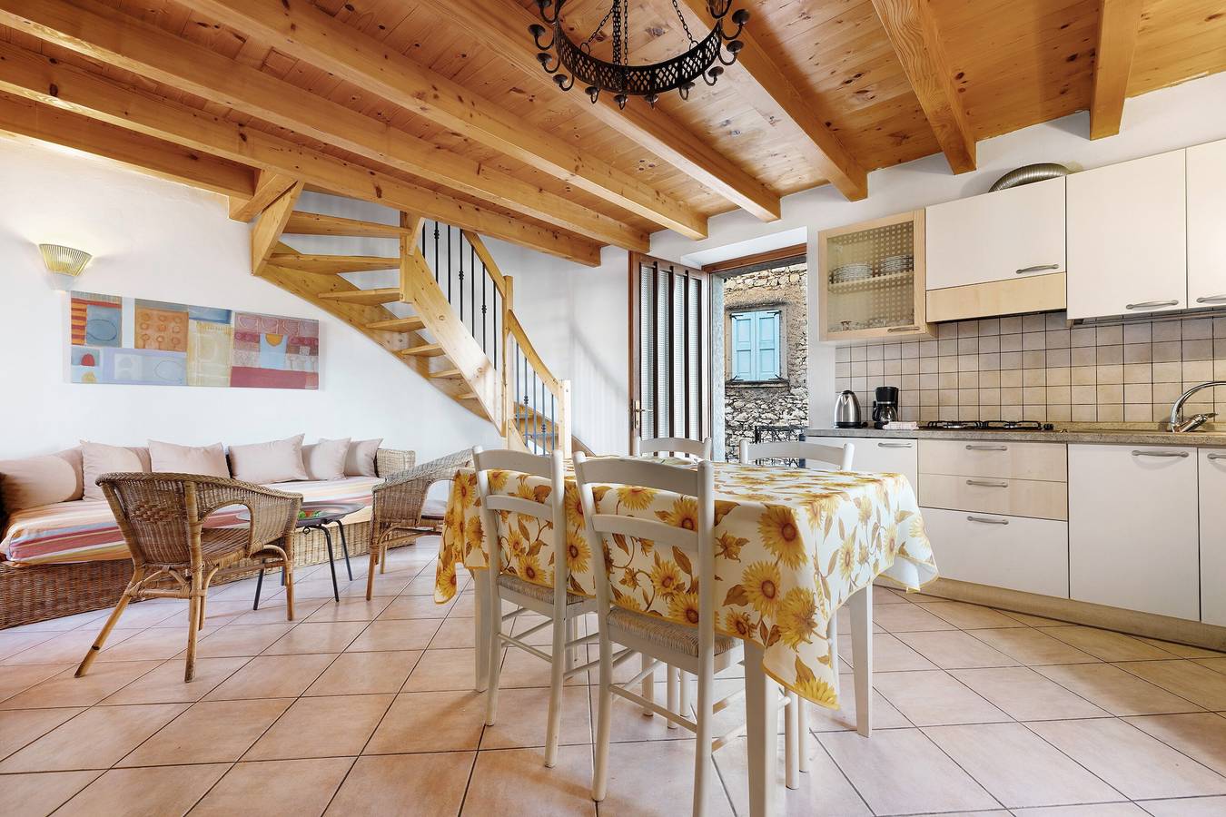 Casa vacanze "Lago" con vista lago e terrazza privata in Brenzone, Prealpi Gardesane