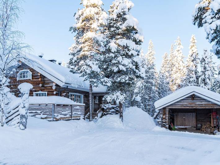 Log cabin for 8 people, with Sauna in Levi