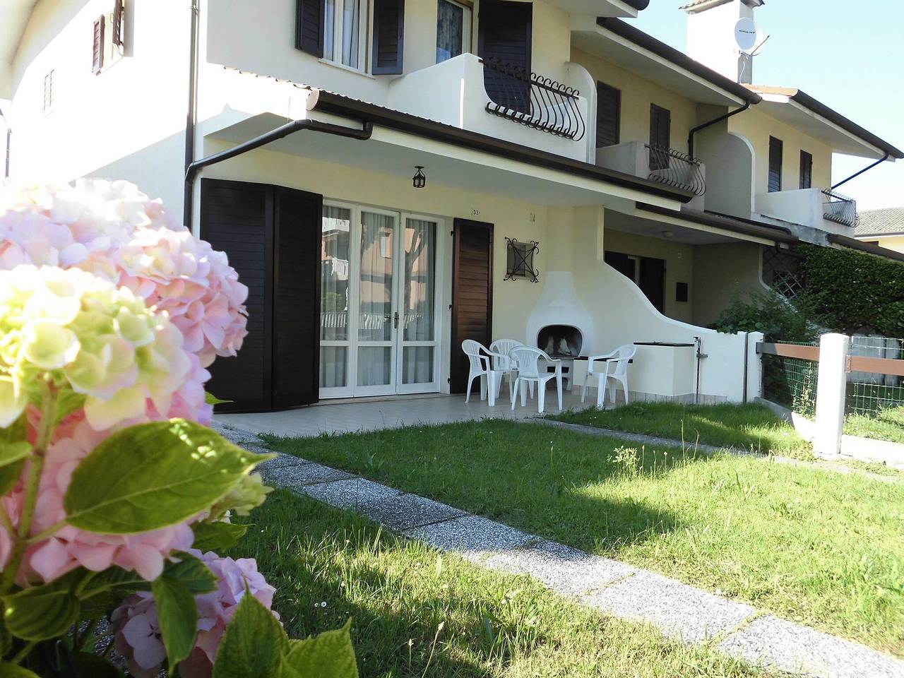 Fühlen Sie sich wie zu Hause in unserem Haus mit Garten in Porto Santa Margherita, Caorle