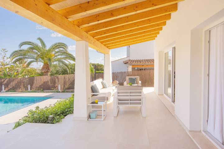Villa für 6 Personen, mit Meerblick und Garten sowie Pool in Cala d'Or - 4