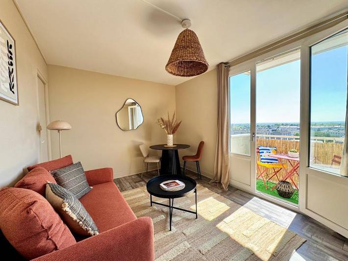 Appartement de vacances pour 2 personnes, avec vue et balcon