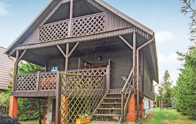 Ferienhaus für 7 Personen mit Terrasse in Grunwald, Seenplatte von Ilawa