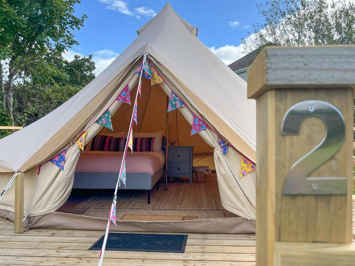 Greystones Glamping Tent 5 in County Wicklow