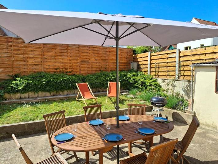 Casa de vacaciones para 8 personas, con jardín - 1