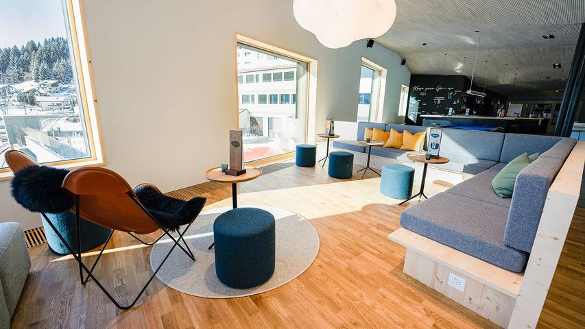 Laax wellnesshostel3000 - Bed in 6-beds room (mixed) in Laax GR 1, Laax