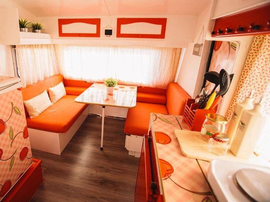 Camping Miramar - Wohnwagen 4 personen - Roja, ohne Sanitäranlagen in Mont-roig del Camp, Costa Dorada