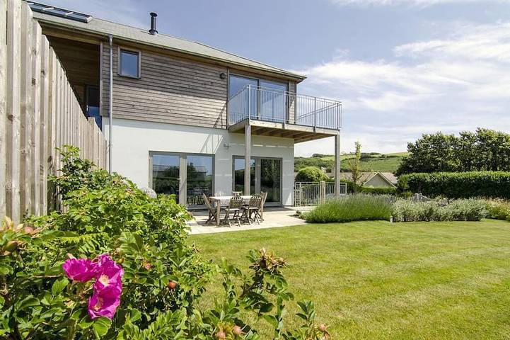 Holiday rental for 4 people, with balcony and garden, with pets in Bantham