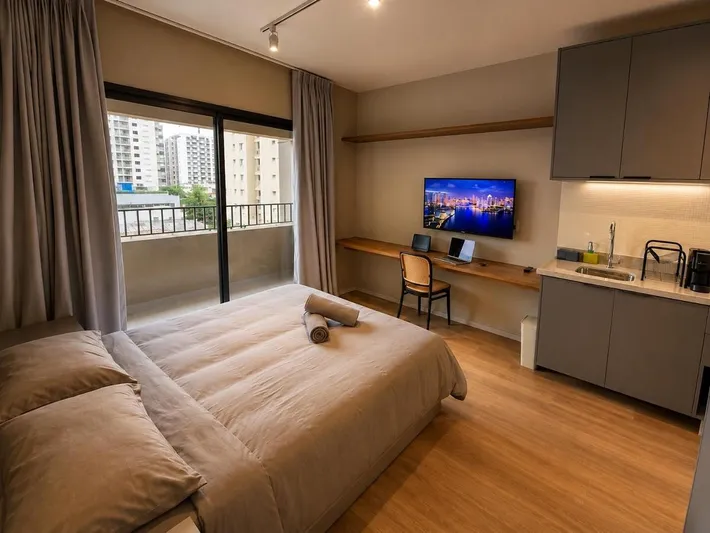 Holiday apartment for 2 people, with balcony and view, with pets - 1