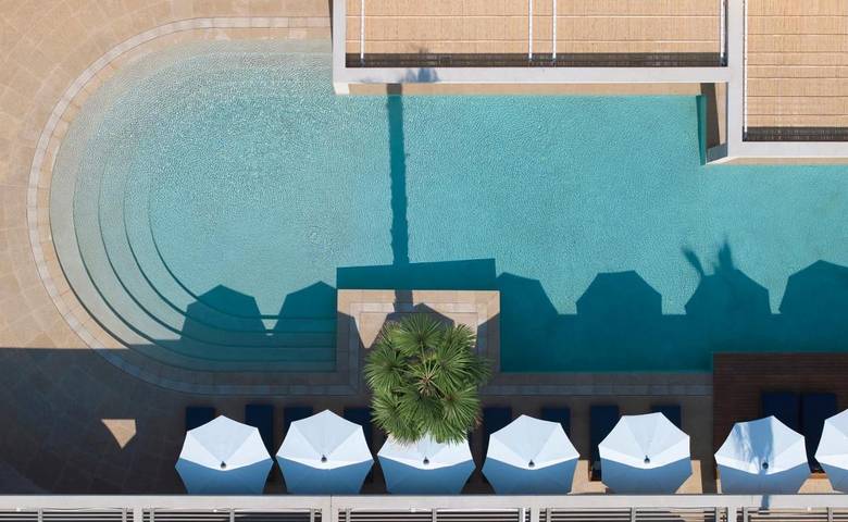 Hôtel pour 2 personnes, avec jardin et piscine