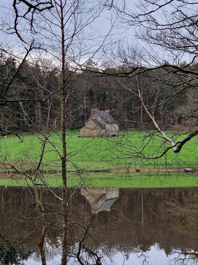 Location de vacances pour 8 personnes, avec vue ainsi que jardin et vue sur le lac à Paimpont - 4