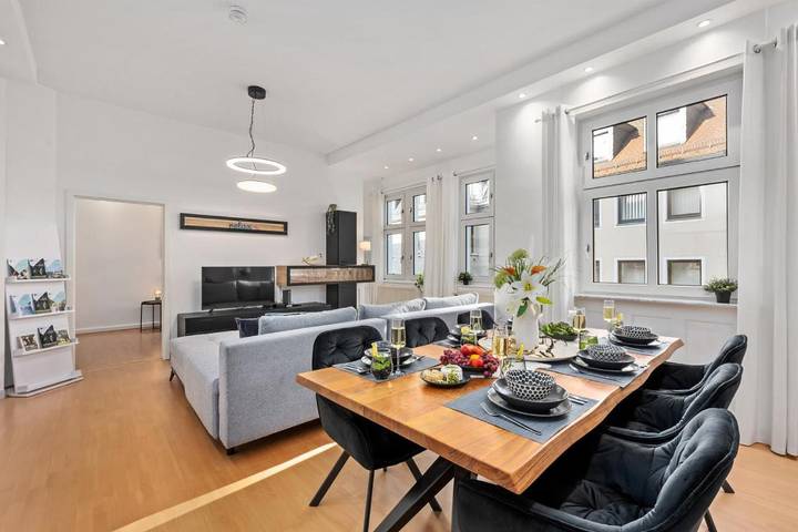 Ferienwohnung für 6 Personen, mit Ausblick in Bad Kissingen