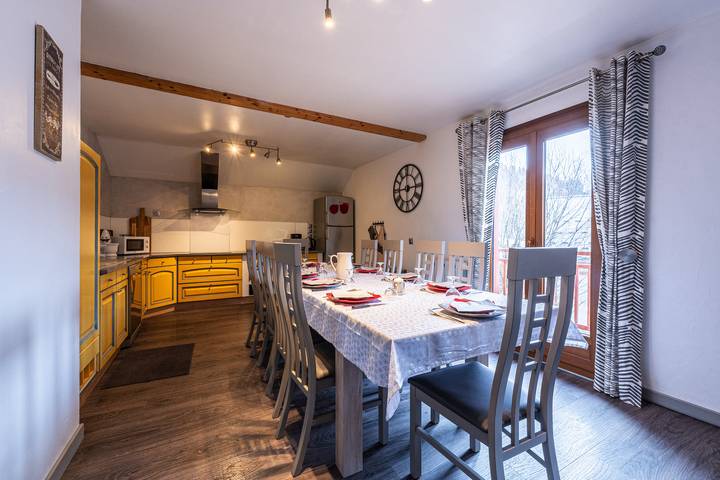 Chalet pour 11 personnes, avec balcon et jardin à Valloire - 2