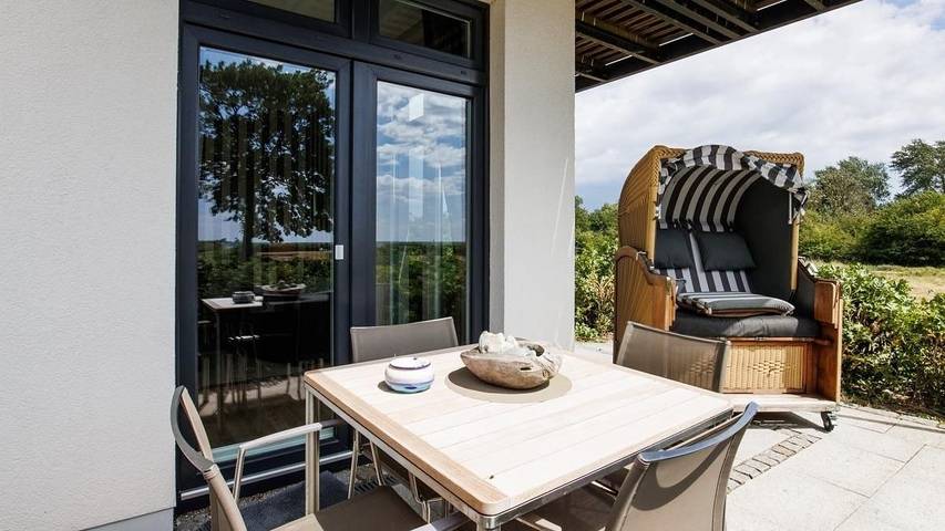 Ferienwohnung für 4 Personen, mit Garten und Terrasse, kinderfreundlich in Fehmarnsund