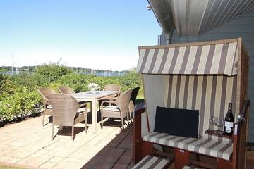 Ferienhaus für 6 Personen, mit Terrasse und Sauna, mit Haustier in Kosel