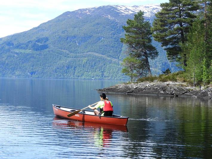 Ferienhaus für 4 Personen, mit Garten und Seeblick sowie Ausblick, mit Haustier in Nördliches Fjordnorwegen - 3