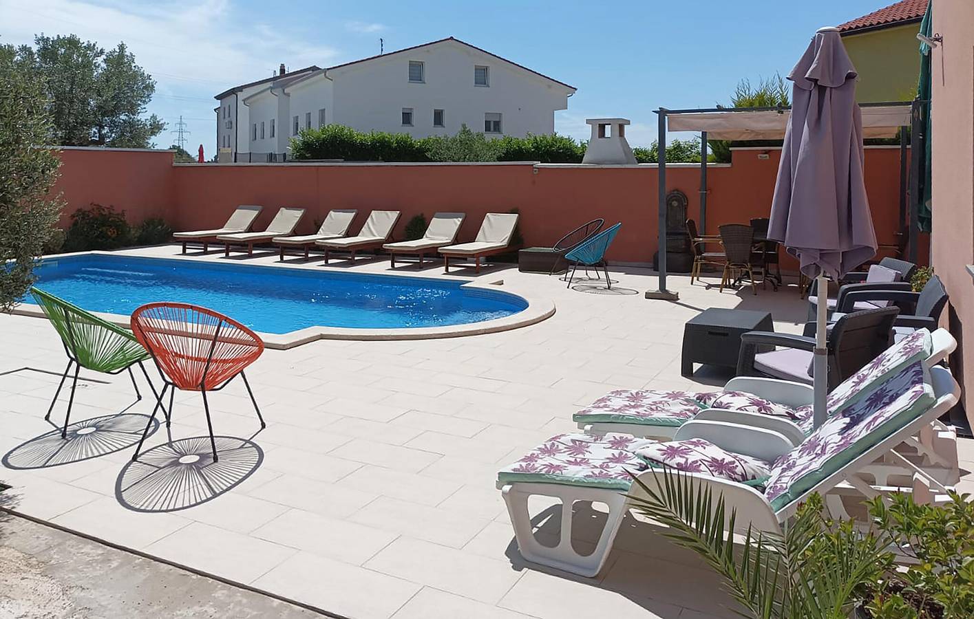 Ganze Ferienwohnung, Gemütliche Ferienwohnung mit Pool, Parkplatz und WLAN in der Nähe des Stadtzentrums von Pula in Pula-Medulin, Pula
