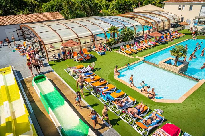 Camping pour 6 personnes, avec sauna ainsi que piscine et terrasse à Saint-Georges-d'Oléron - 3