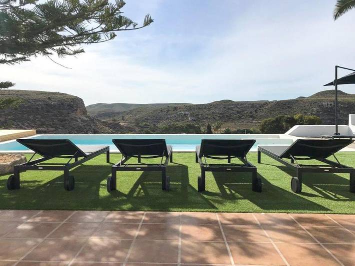 Chalet para 6 personas, con jardín además de piscina y vistas en Cabo de Gata - 4