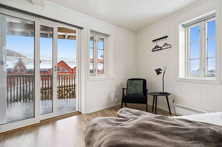 Ganze Wohnung, Spacious traditional fisherman’s cabin with modern comforts in Stamsund, Vestvågøy