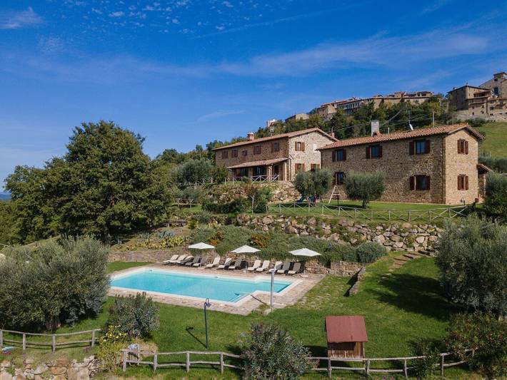 Casa de vacaciones para 18 personas, con piscina - 1