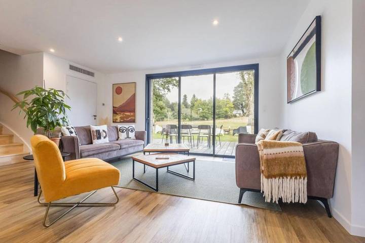 Gîte pour 2 personnes, avec vue ainsi que piscine et jardin à Treillières - 4