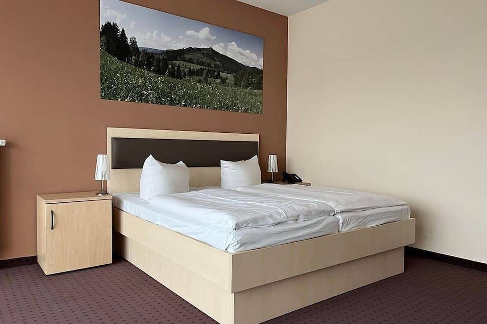 Hotel Am Heidepark - Doppelzimmer, Dusche oder Bad, Wc in Dippoldiswalde, Osterzgebirge