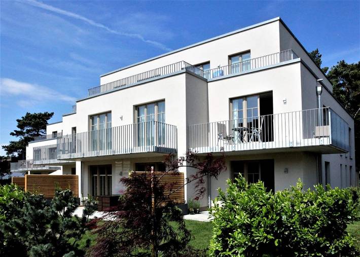 Ferienwohnung für 4 Personen, mit Balkon und Sauna in Dierhagen