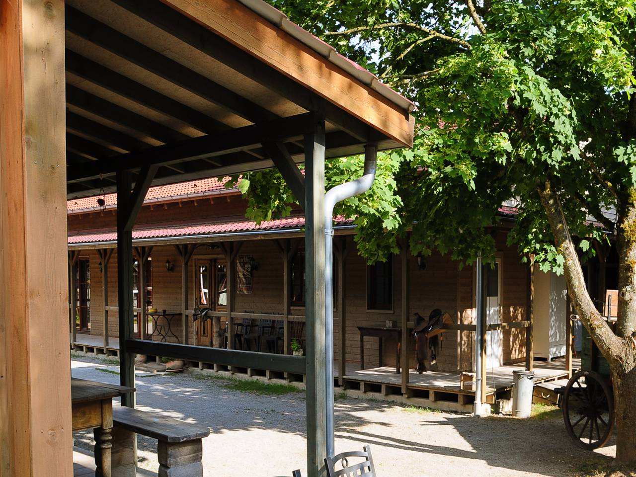 Old West Ranch - Ferienwohnung Ranch Man´s in Windelsbach, Taubertal