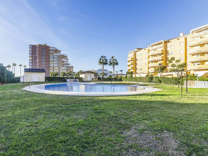 Apartamento para 4 personas, con piscina y terraza en Mezquitilla