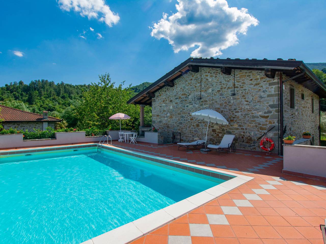La Terrazza Rosata in Camporgiano, Garfagnana