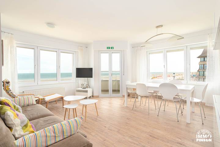 Vakantieappartement voor 6 personen in De Panne