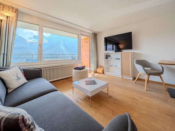 Ferienwohnung für 2 Personen, mit Seeblick und Balkon in Arosa - 3