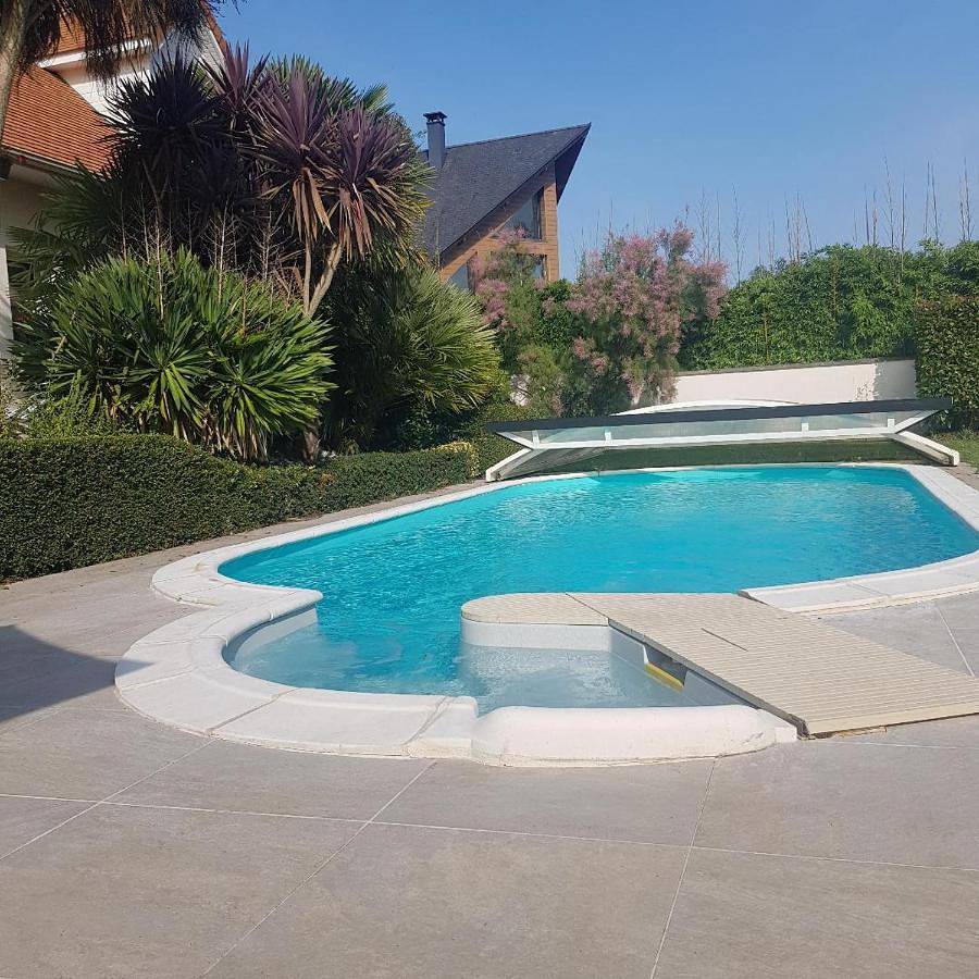 Entre Caen et la mer avec Piscine in Mathieu (Calvados), Région de Caen