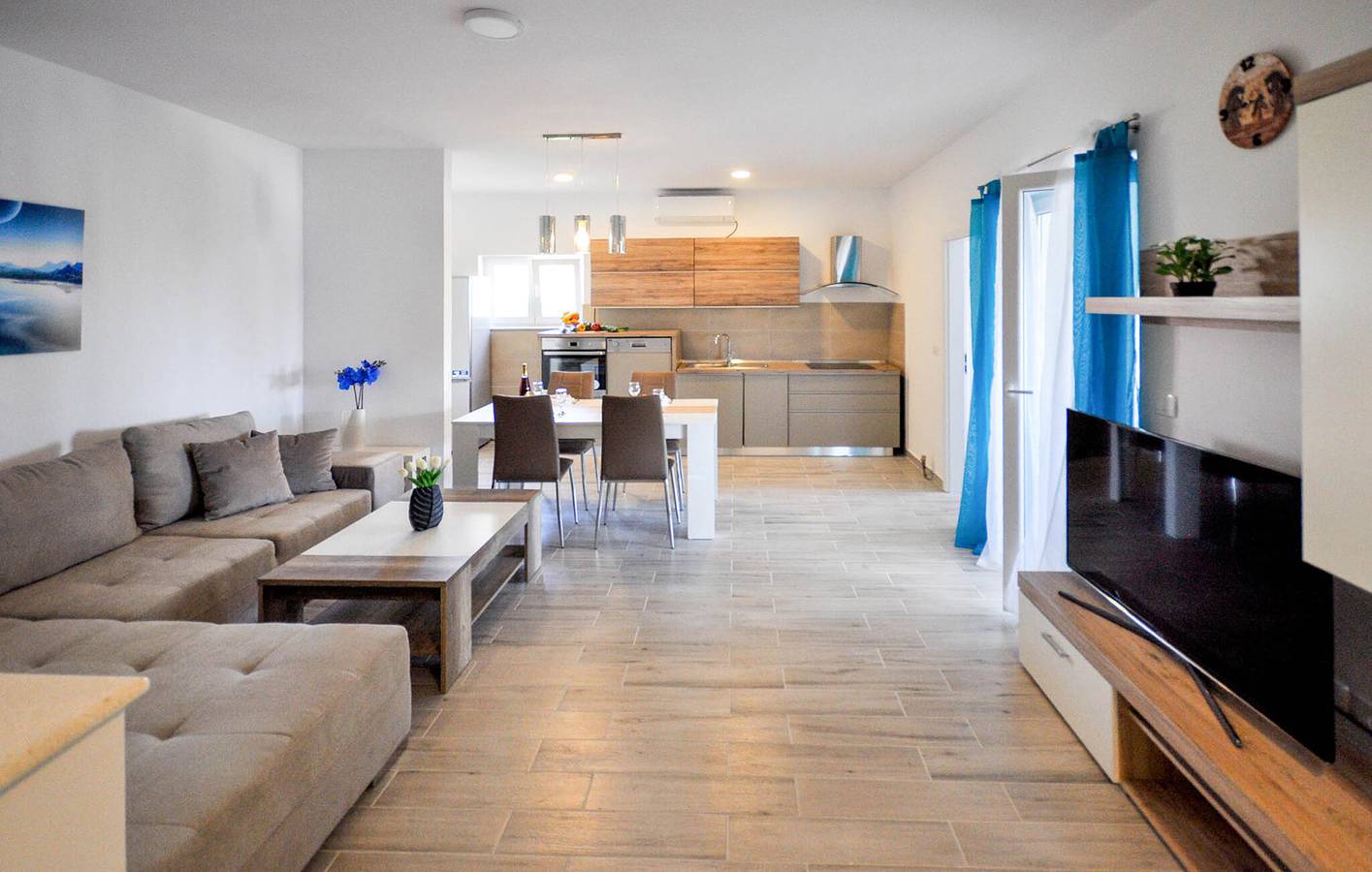 Apartamento vacacional entero, Apartamento de vacaciones para 4 personas con piscina in Novi Grad, Region de Umag