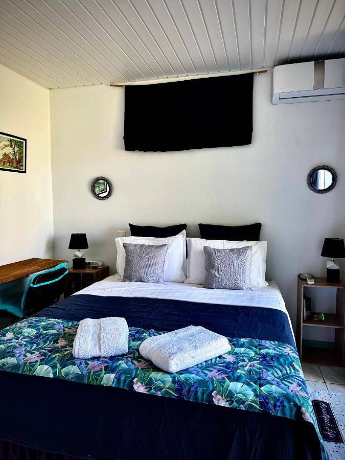 Alojamiento y desayuno para 2 personas, con jardín en Tahiti