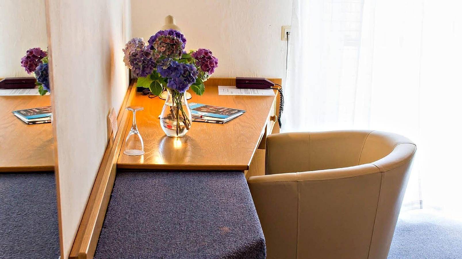 Einzelzimmer mit Dusche und Wc in Leiwen, Moseleifel